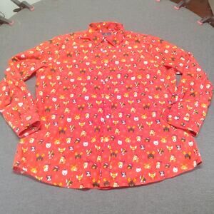 SIMON BANKS Dog Christmas Santa Hat Boston Terrier Dachshund Chihuahua Shirt XL